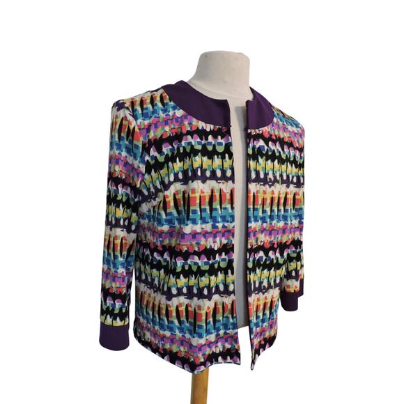 Anthony Richards multi-color Jacket Size 12 - Picture 1 of 6